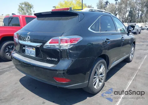 2013 Lexus Rx 350 from USA, damaged, VIN 2T2ZK1BA5DC119523
